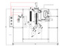 USED- USA Lab 6" Glass Thin / Wiped Film Distillation Turnkey System USA-150-WF