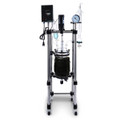USA Lab 5L Single Jacketed Glass Reactor  (Optional ETL, Explosion Proof & Pneumatic Mixers)