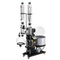 Right-side angled view of USA Lab 50L Dual Set-up Explosion Proof Rotary Evaporator EXRDS-1050
