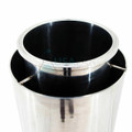 6" Open Sleeved Dewaxing Column - Various Sizes