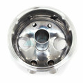 6" Hemispherical Lid - 3x 1.5" TC - 2x 1/2" FNPT - 2x 1/4" FNPT - SS304