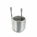 USA Lab 6 inch 304 stainless steel condensing coil with 1/2 inch FNPT connections for heating and cooling applications