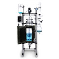 USA Lab 100L Single Jacketed Glass Reactor (Optional ETL, Explosion Proof & Pneumatic Mixers)