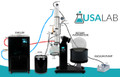 USA Lab 20L Rotary Evaporator Turnkey Rotovap RE-1020 w/ Vacuubrand MD 4C NT - ETL Certified