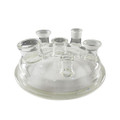 USA Lab Single Jacketed Glass Reactor Lids