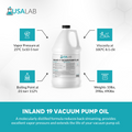 Inland 19 Vacuum Pump Oil for Edwards, Welch, Leybold, Agilent -1 Gallon, 5 Gallons, 55 Gallons