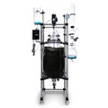 USA Lab 100L Single Jacketed Glass Reactor Turnkey System (Optional ETL, Explosion Proof & Pneumatic Mixers)