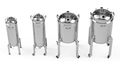 USA Lab ASME Jacketed Solvent Tank w/ Compression - 100LB, 200LB, 400LB & 600LB (48LB, 96LB, 192LB & 300LB Butane)