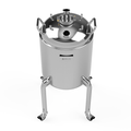 USA Lab ASME Jacketed Solvent Tank w/ Compression - 100LB, 200LB, 400LB & 600LB (48LB, 96LB, 192LB & 300LB Butane)