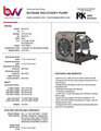 BVV 4 Cylinder Butane Recovery Pump ITS/ETL to ANSI/ISA Certified
