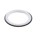 USA Lab PTFE Envelope Tri-Clamp Gaskets with Viton Filler - 1.5" to 12" - USA Made - FDA Compliant