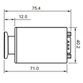 DPCP Quantum | TriSENS Vacuum Sensor, Pirani & Capacitive Piezo 7.5x10-6 to 1000 Torr