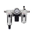 USA Lab 3" Tri-Clamp Variable Speed Pneumatic Mixer  W/ Air & Oil filter - Mixing Motor - 720RPM - 90PSI