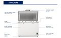USA Lab UltraChill 17.12 Cu Ft -86°C Ultra-Low Chest Freezer - Digital Display -80°C ULT