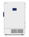 USA Lab EcoChill 33 Cu Ft Upright Ultra-Low Freezer – digital display unit capable of reaching -40°C, featuring high-efficiency insulation, stainless steel interior, and durable commercial design for laboratory cold storage.