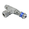 Superlok Inline Relief Valve, 1/2" O.D. Tube, Angle Pattern, Low Pressure, 300psi, 10 to 250psi adjustable range, 316SS - SS-RL4S8