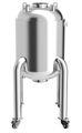 USA Lab 316L Sanitary Pressure Vessel w/ 4A Finish