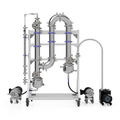 Thin-film evaporator for rapid ethanol recovery