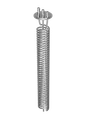 USA Lab 4" TC Dip Tube - 1/2 MNPT