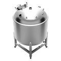 USA Lab 2000L Stainless Steel Jacketed Storage Vessel