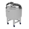 USA Lab 1500L Stainless Steel Jacketed Storage Vessel