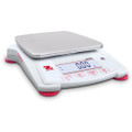 Ohaus Scout™ SPX621 Portable Balance, 620g x 0.01g, 120V AM