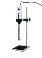 PRO250 analog rotor-stator homogenizer with variable speed dial, 0.03 mL–5 L processing range, for stand-mounted or hand-held use