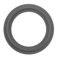 Flexi-Steel™ & Tuf-Steel™  sanitary Tri-Clamp™ gasket, gray PTFE (TFM) + 316L stainless blend, FDA/USP Class VI, -320°F to 550°F