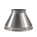 USA Lab Conical Reducer - Tri Clamp 6 inch to 12 inch made from SS304 stainless steel with sanitary polished finish for process and laboratory systems