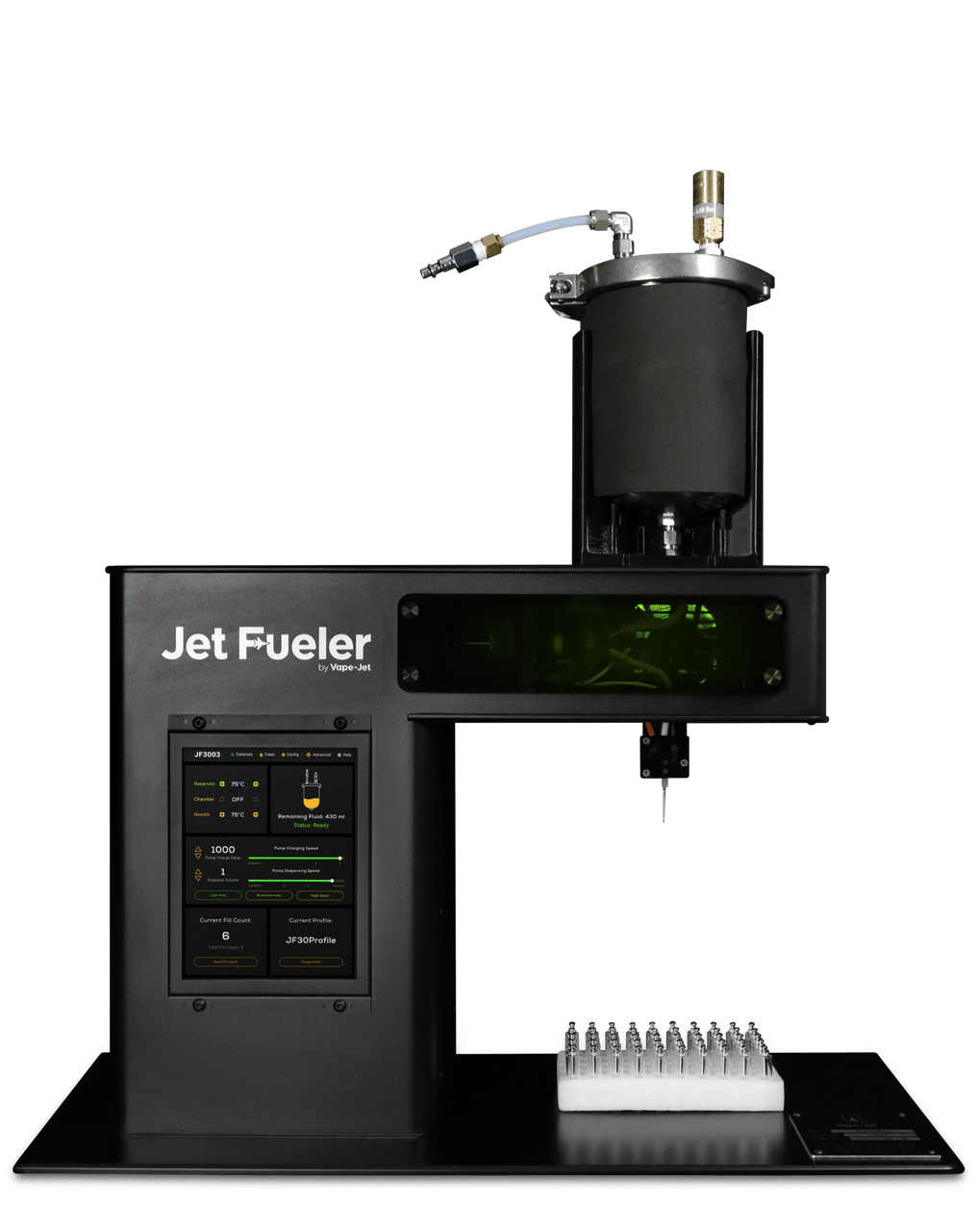 table top precision filling machine vape juice 110v Cartridge Filling Machine | PTFE Syringe