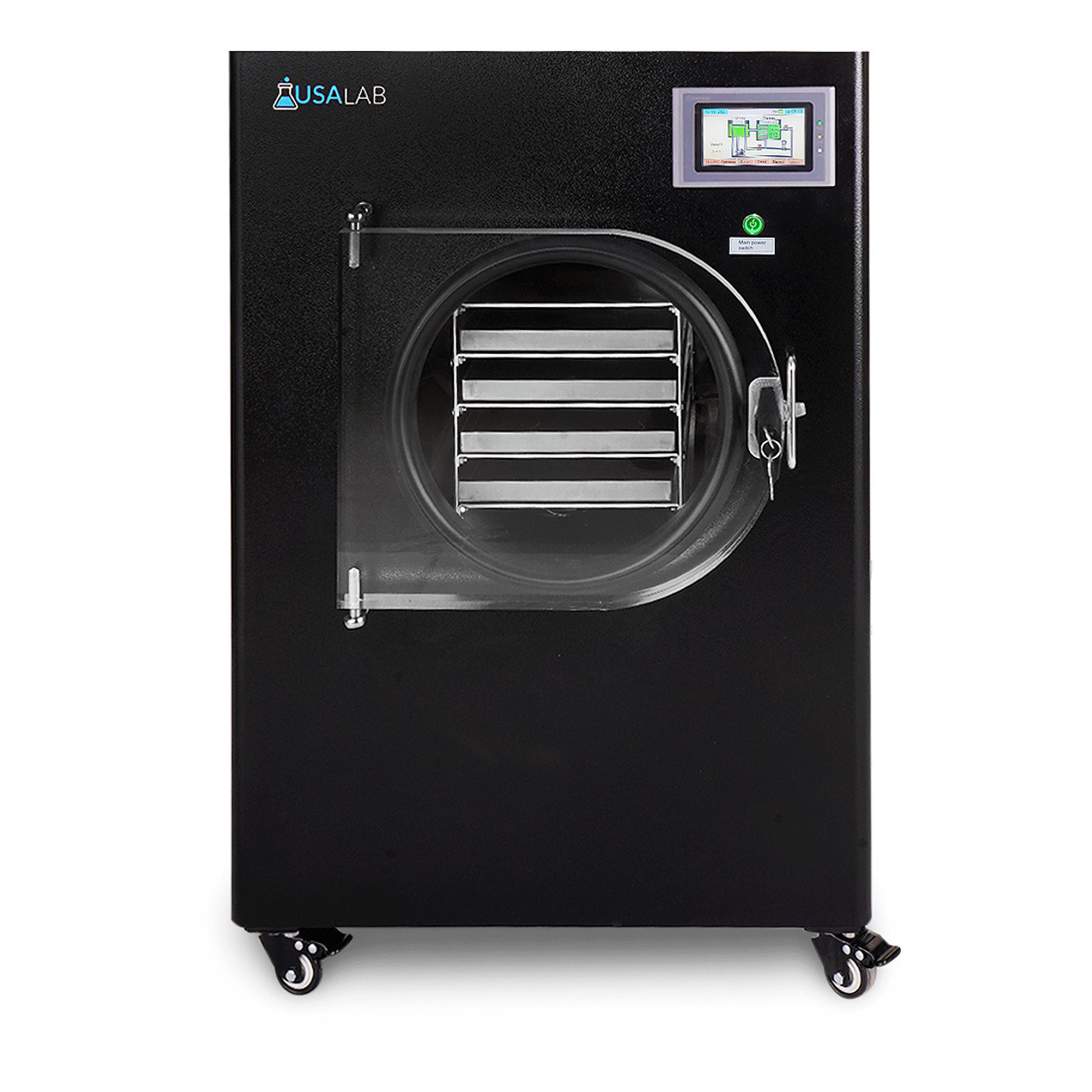 USA Lab -35C Scientific Freeze Dryer 1-2 Gallons per Batch / 4L Ice Capacity / 3 Year Warranty - USAlab, Size: 17.7