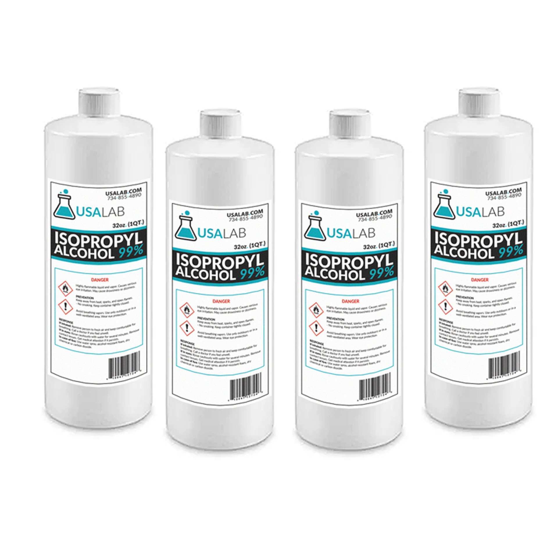 1 Gallon 99 Lab Isopropyl Rubbing Alcohol USA Lab