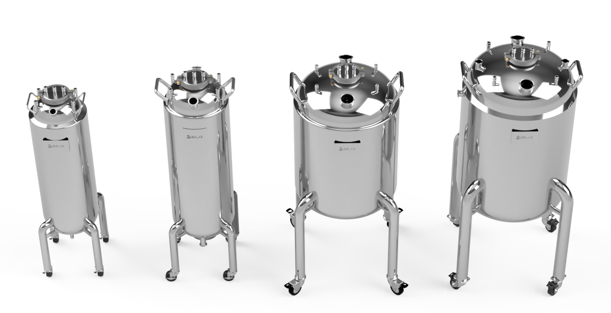 Stainless Steel Jacketed Tanks | Butane Gas Tank | USA Lab