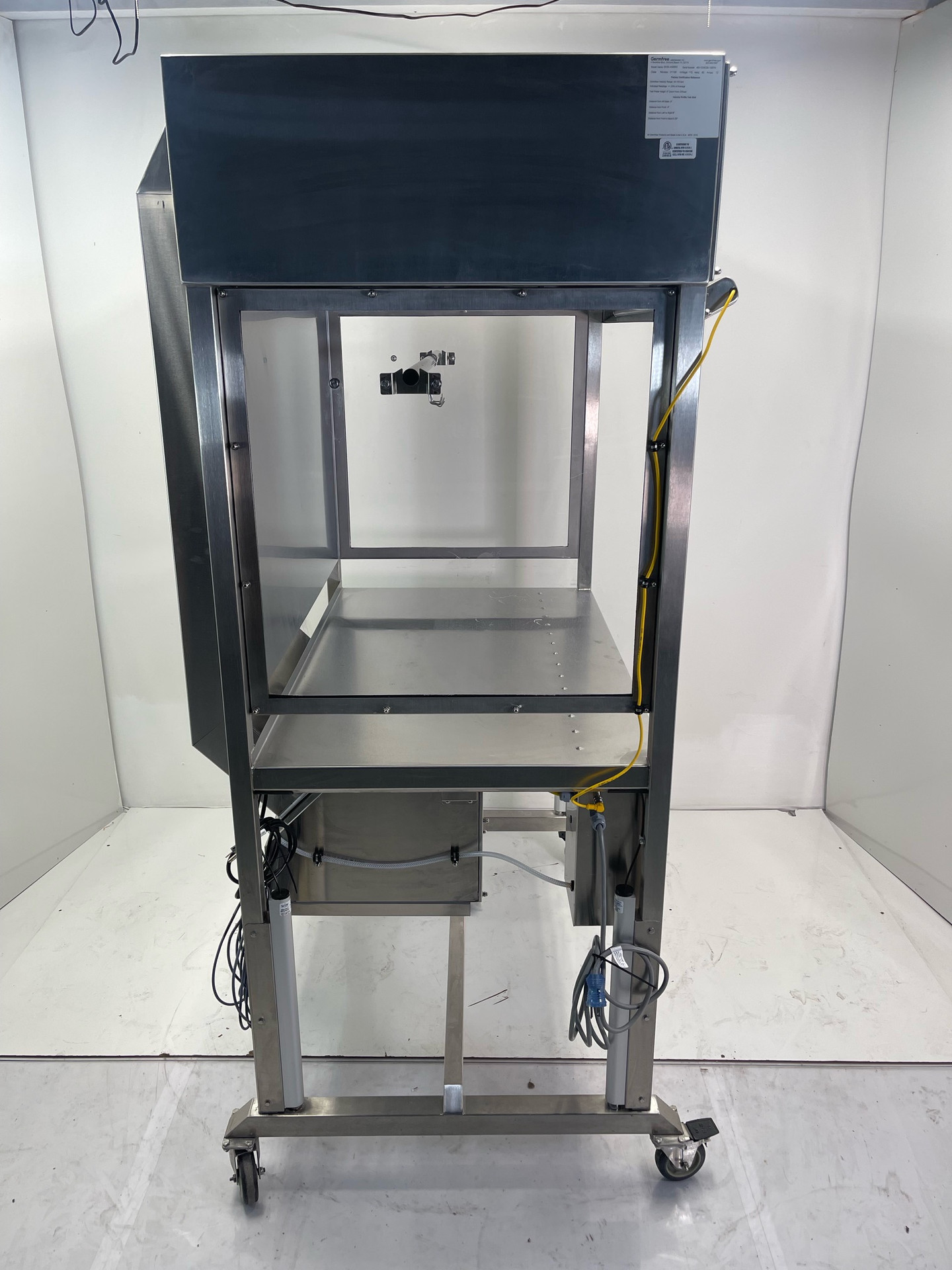 GermFree Vertical Laminar Flow Hood | HEPA Filter | USA Lab