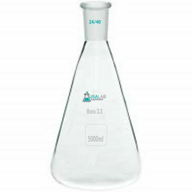 USA Lab 5000ML Erlenmeyer Flask 24/40 Borosilicate 3.3