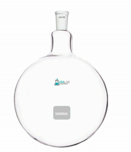 5000mL / 5L Round Bottom Receiving Flask - 1 neck 24/40