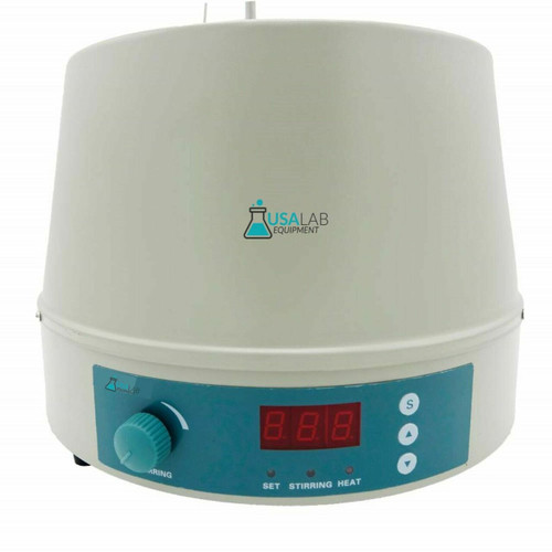 USA Lab 1L 300°C 1200 RPM Digital Magnetic Heating Mantle