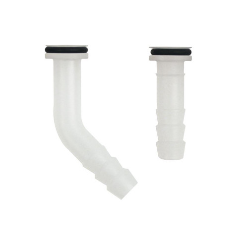 Chemglass Removable GL-14, GL-18 Straight & Bent Hose Connectors High Temperature