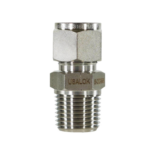 USALOK Compression Female Tube to MNPT Connector