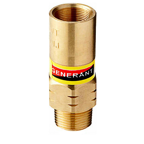 1/2" MNPT Generant Cryogenic Relief Valve - 25PSI -196°C to 176°C