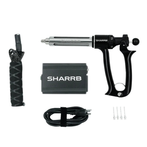 Sharrb Cartridge Filler Syringe – Oil Cartridge Semi Automatic Gun –Handheld Heat Gun with Accurate Control Oil Volume - Oil Heated Syringe for Easy Flow – Very Precise Dosing – Complete Set