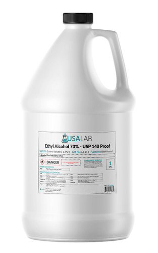 USA Lab Ethyl Alcohol 70% - USP 140 Proof