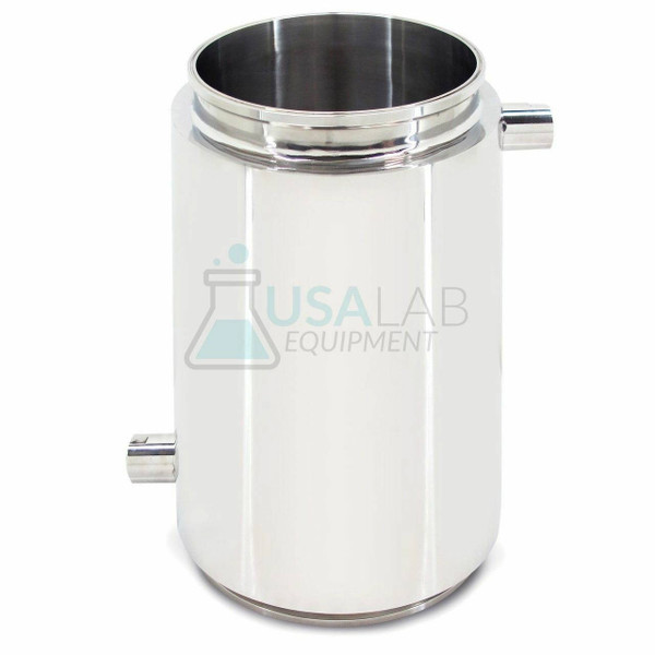 Jacketed Material Column Spool - 6" Tri-Clamp w/ (2) 1/2" FNPT - 6" x 12", 6" x 24", 6" x 36"