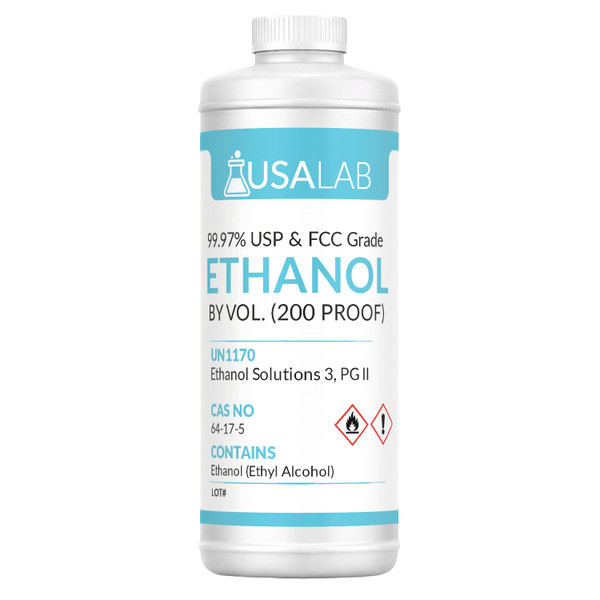USA Lab 200 Proof Ethanol USP 99.97% - Excise Tax Included