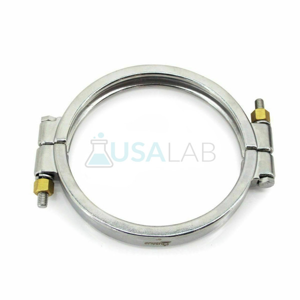 USA Lab High Pressure Tri-Clamp made from 304 stainless steel for sanitary high-pressure process connections.