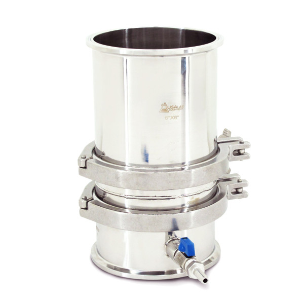 USA Lab Stainless Steel 6" in. Buchner Funnel SS 304