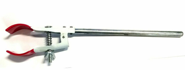 10-55mm Beaker Glassware 2 Prong Single Adjust Jaw Lab Clamp