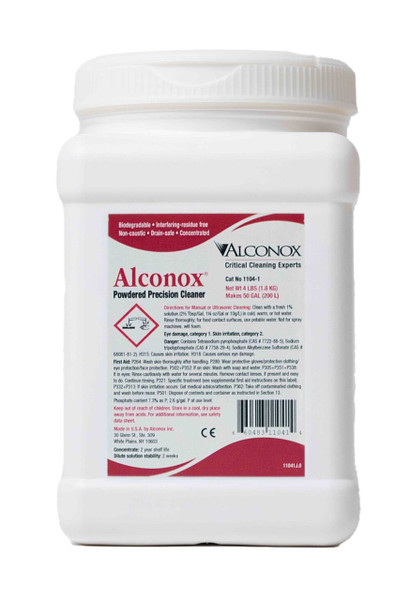 Alconox – Powdered Precision Cleaner 4lbs - Used with Ultrasonic Cleaner
