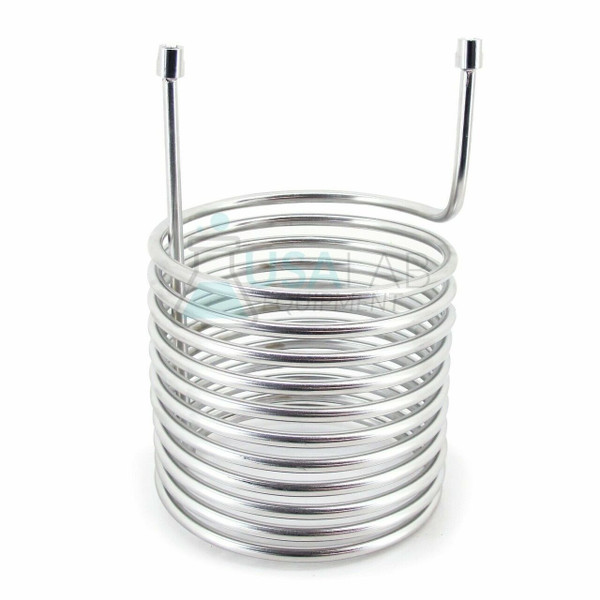 Stainless Steel 304 Condensing Coil - 9" x 9" x 15" - 1/2" FNPT