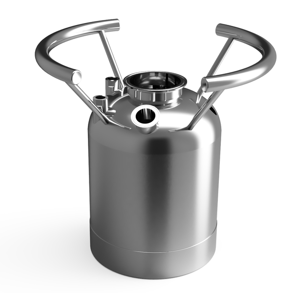 USA Lab 25lb Stainless Steel Solvent Tank - SS304 25LB Water (12LB Butane)